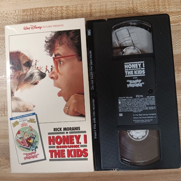 Honey I Shrunk The Kids 1989 VHS Roger Rabbit Tummy Trouble Stuart Gordon Yuzna - Picture 6 of 8